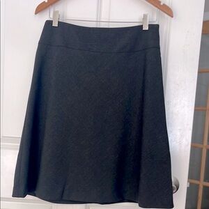 Express Design Studio Dark Gray A line skirt size 6